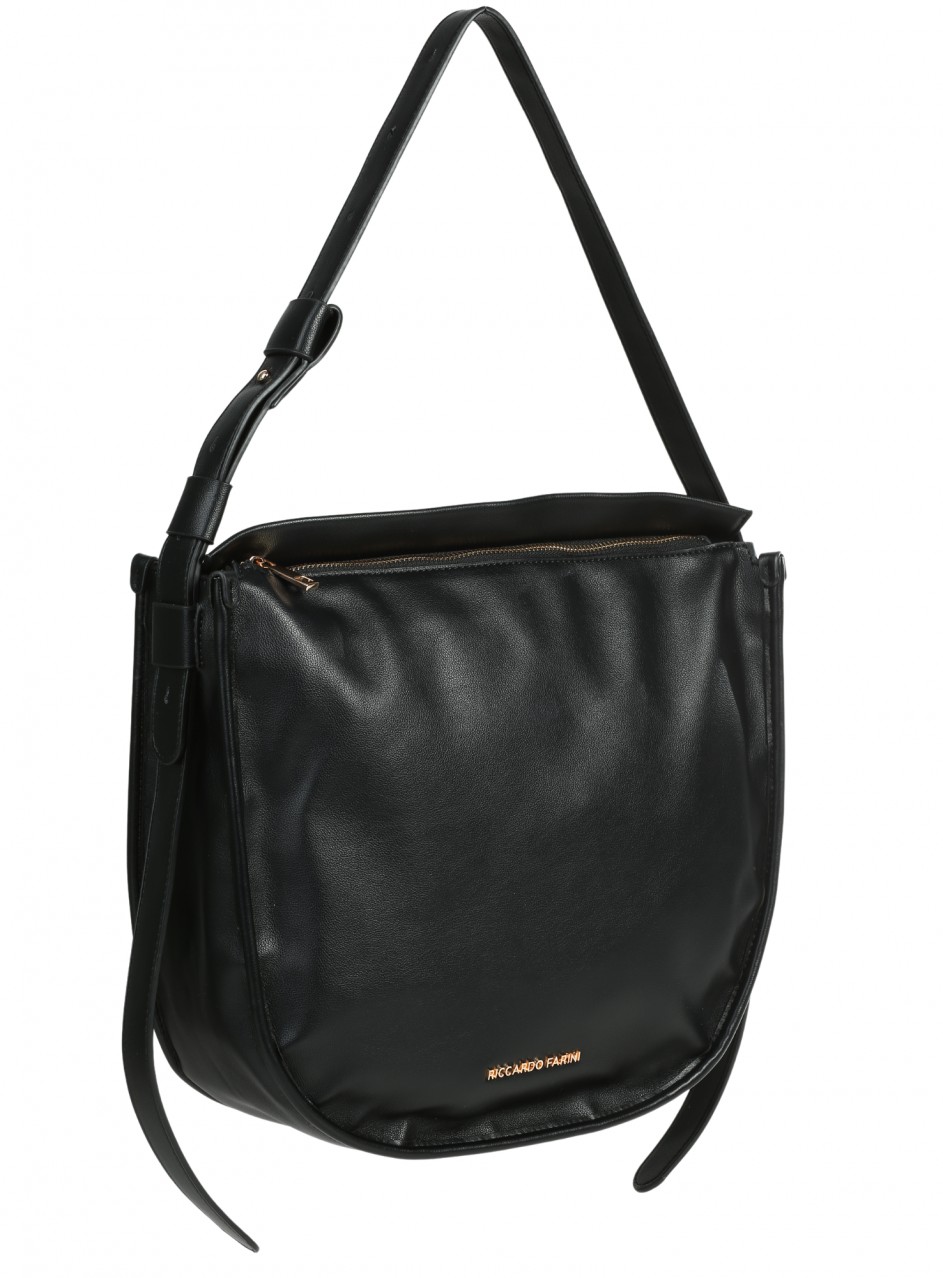 Ежедневна дамска чанта в черно 9V-25640 black