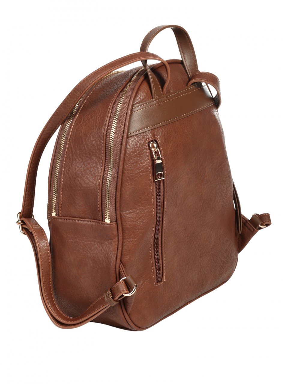 Ежедневна дамска раница в кафяво 9Q-25661 brown