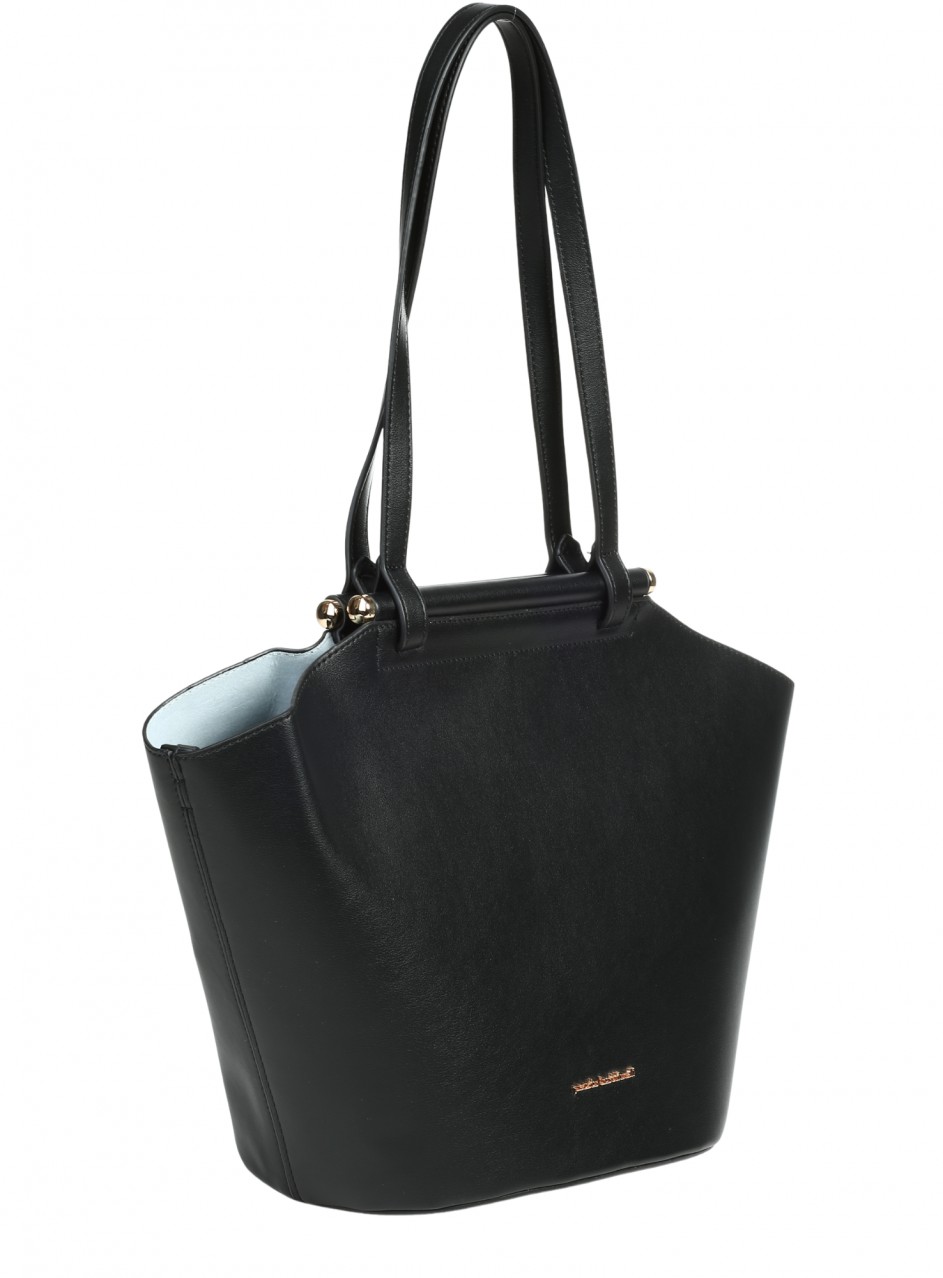 Ежедневна дамска чанта в черно. 9Q-25665 black