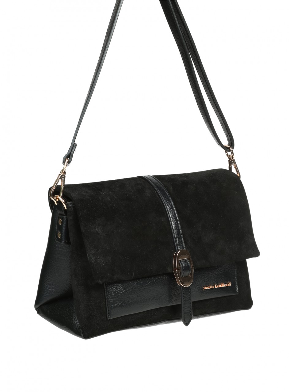Ежедневна дамска чанта в черно. 9Q-25669 black