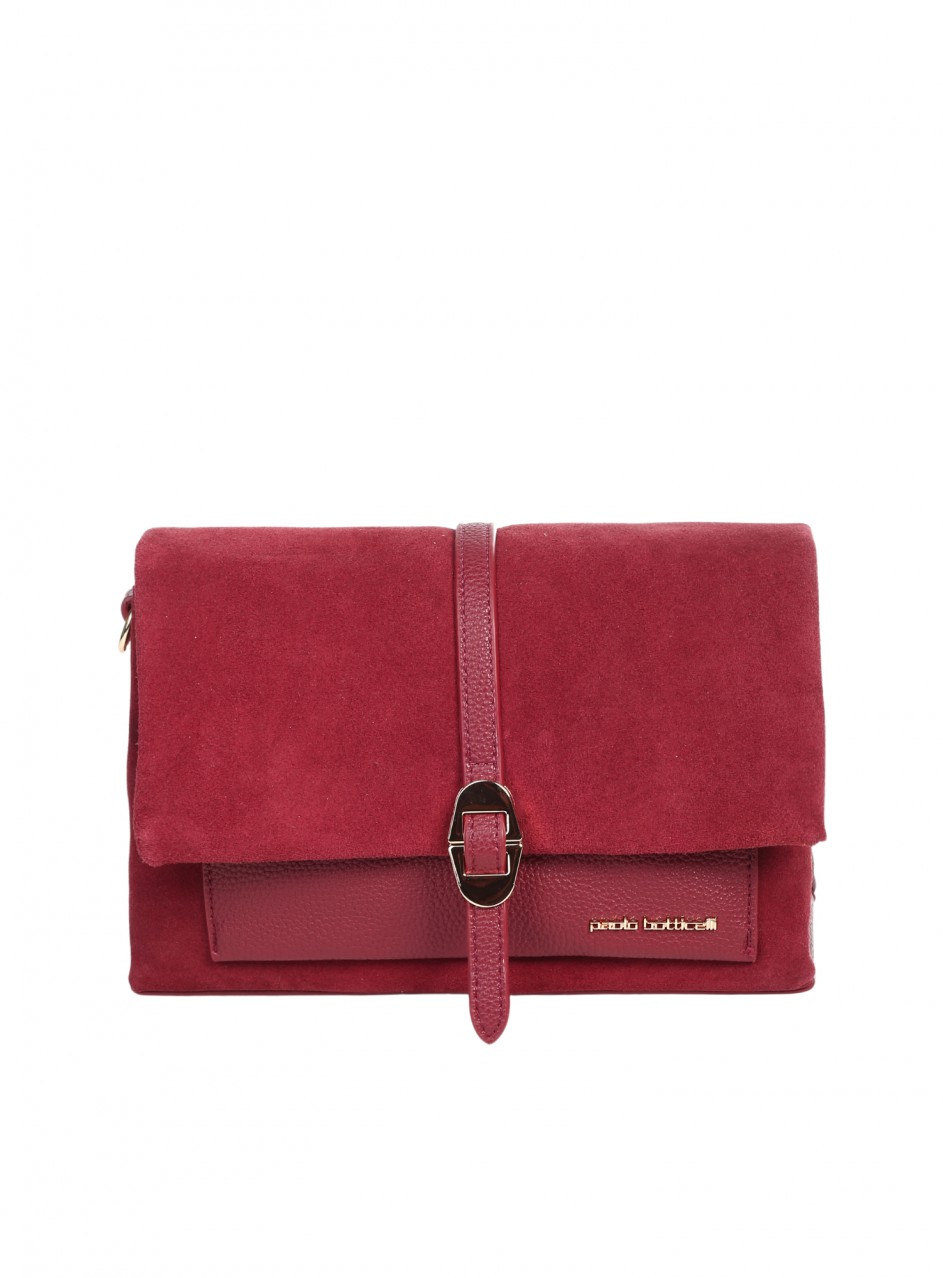 Ежедневна дамска чанта в червен цвят . 9Q-25669 burgundy