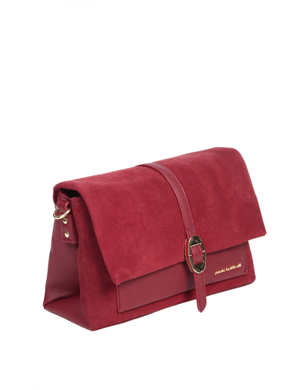 Ежедневна дамска чанта в червен цвят . 9Q-25669 burgundy