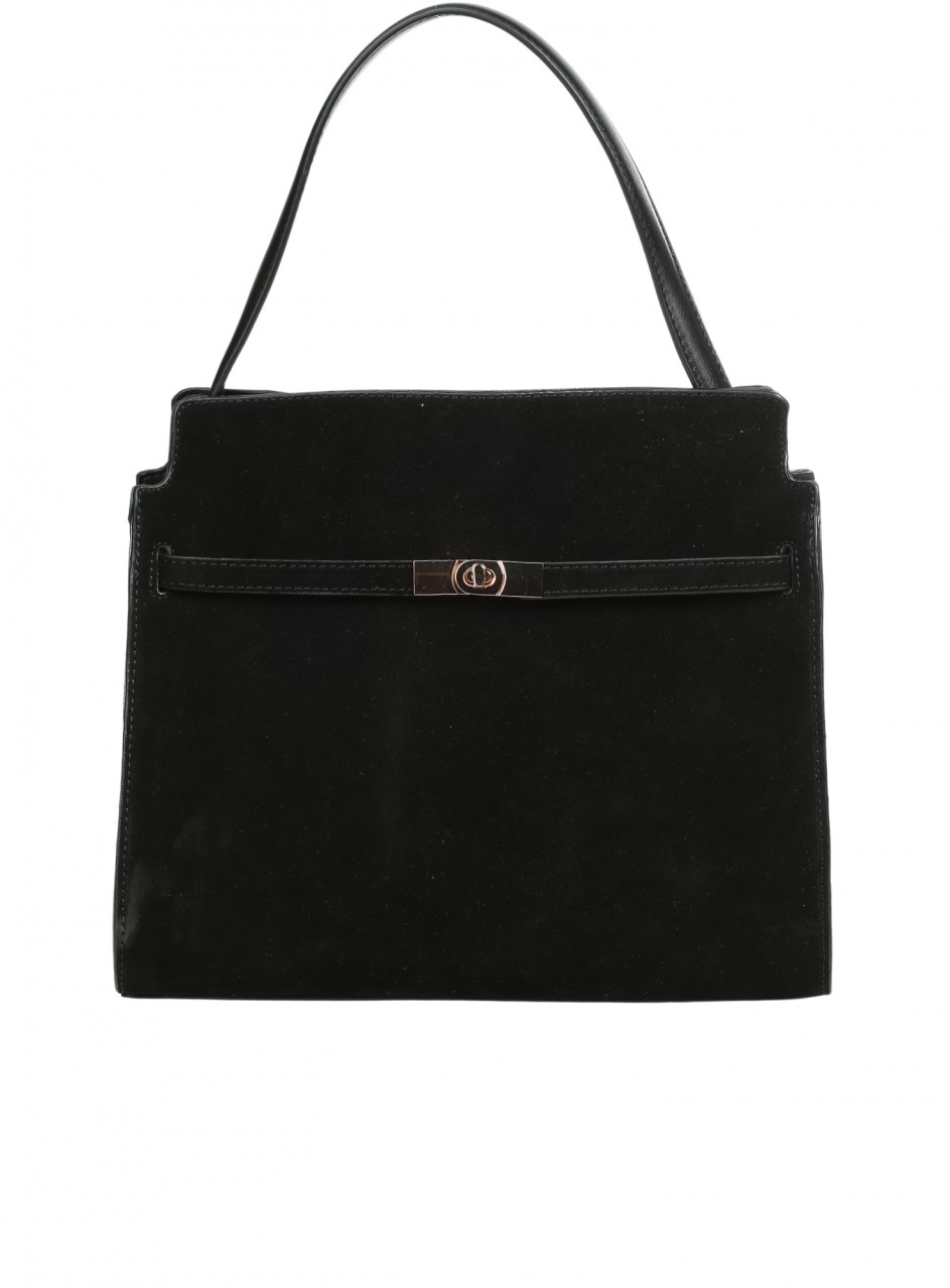Ежедневна дамска чанта в черно. 9V-25670 black
