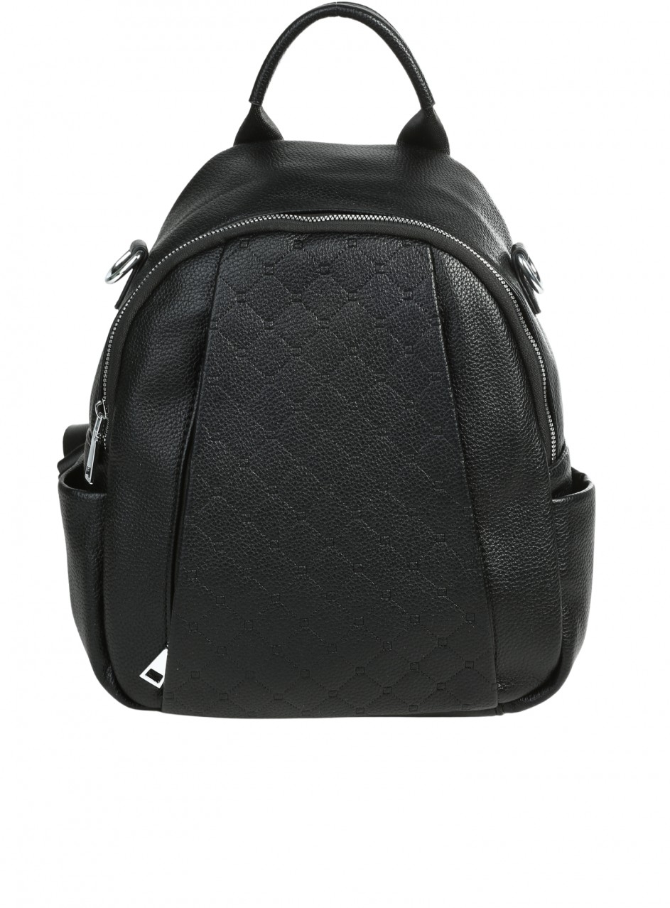 Ежедневна дамска раница в черно. 9Q-25676 black