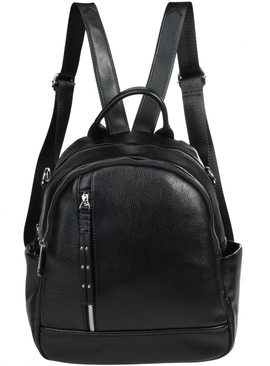 Ежедневна дамска раница в черно. 9Q-25677 black