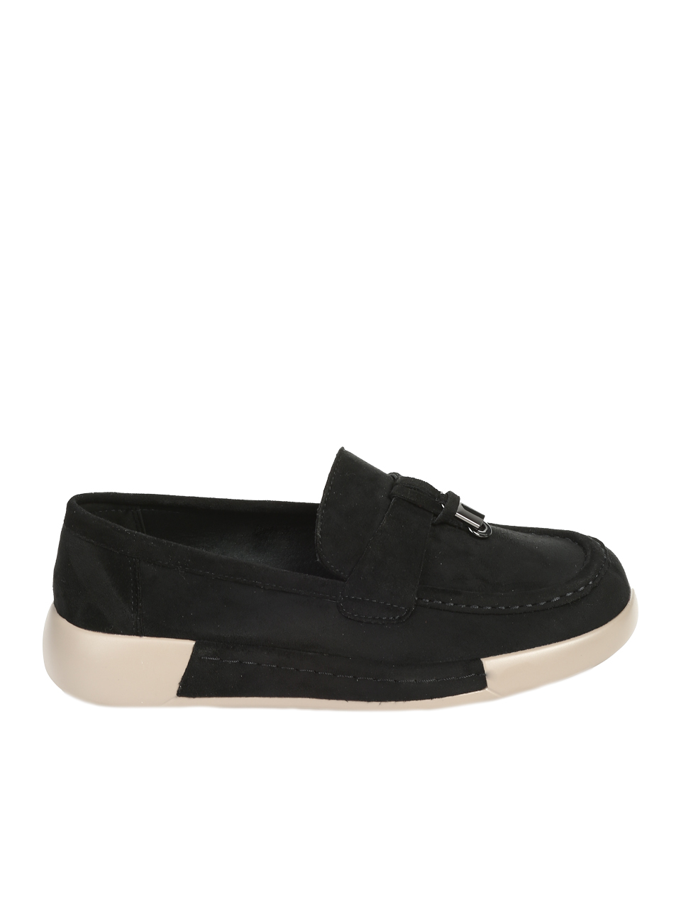 Ежедневни дамски обувки в черно 3C-25623 black