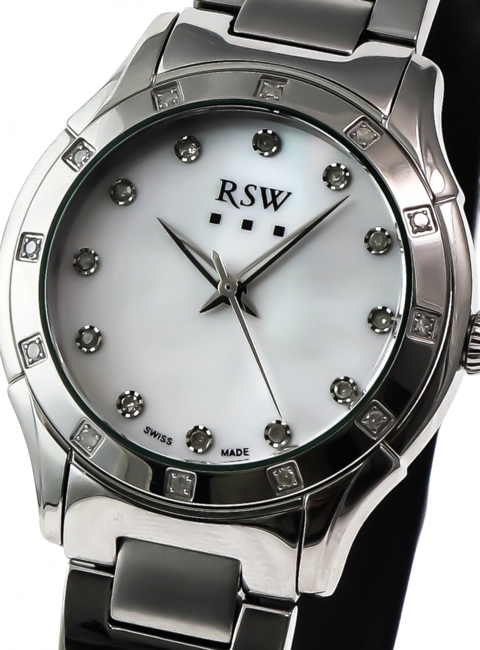 RSW - Swiss Diamond Watch - RSWL149-SS-D-7  RSWL149-SS-D-7  
