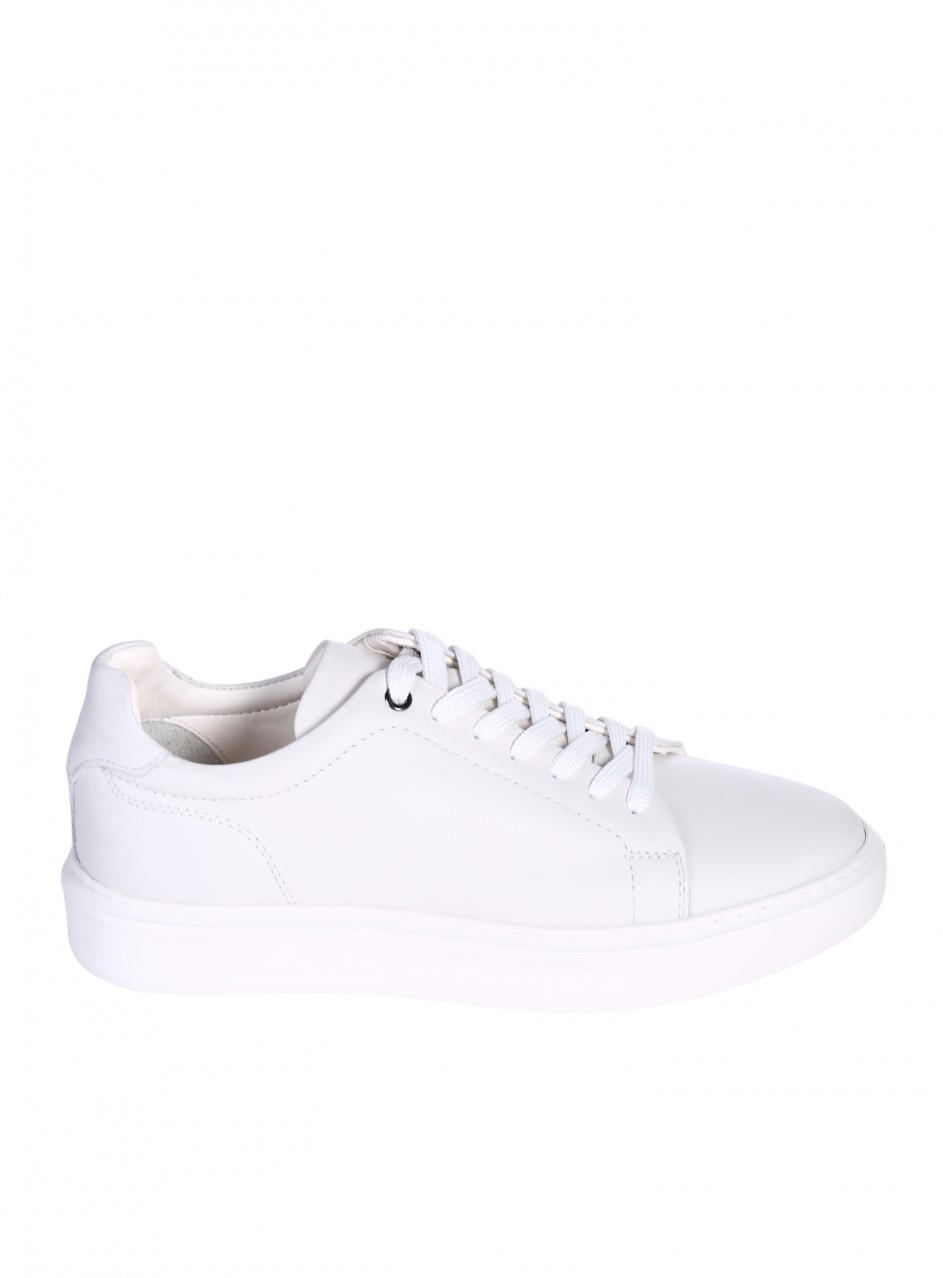 Ежедневни мъжки обувки от естествена кожа 152-18661 Z2 white