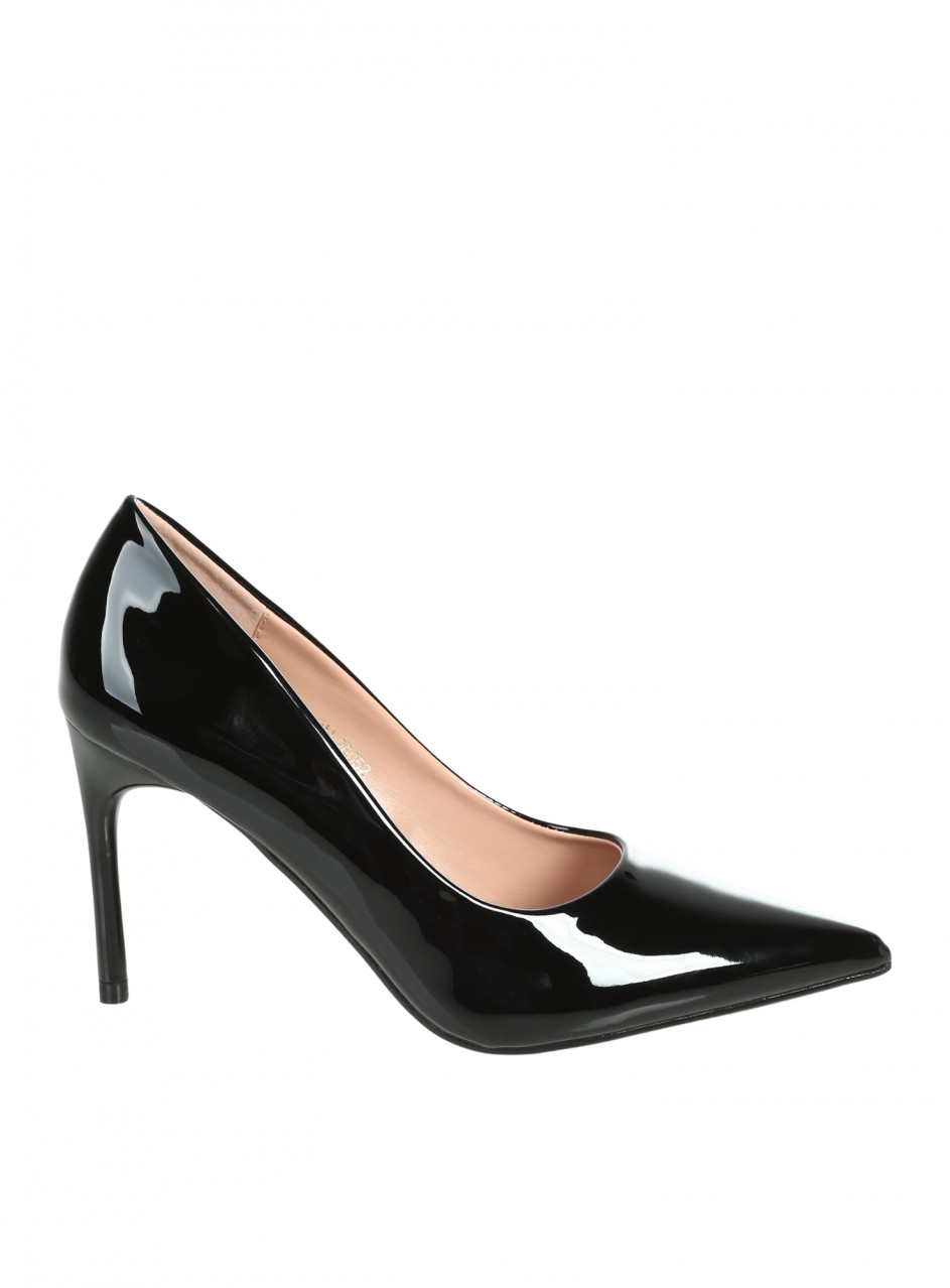Елегантни дамски обувки, на висок ток 3M-26052 black