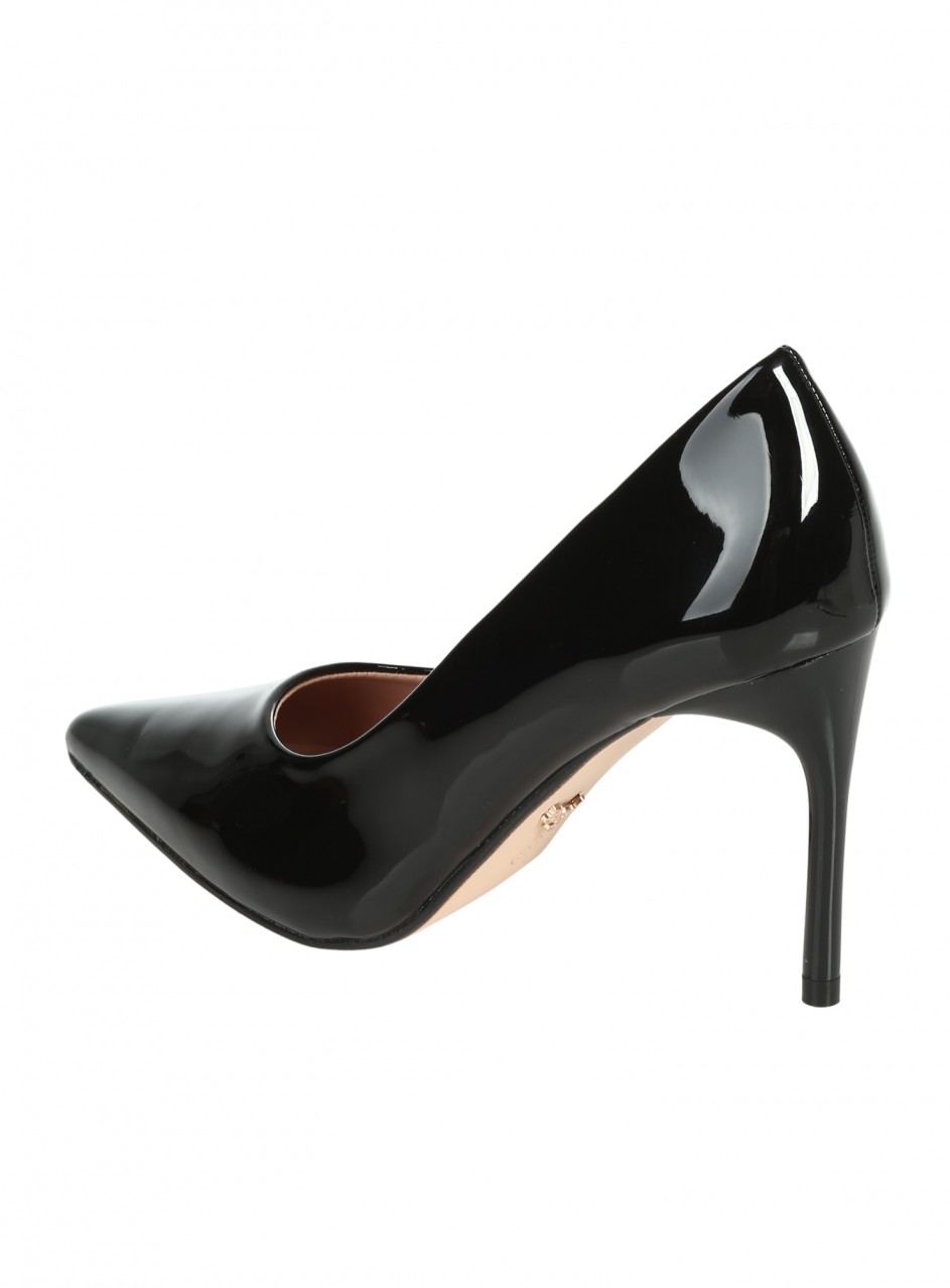 Елегантни дамски обувки, на висок ток 3M-26052 black