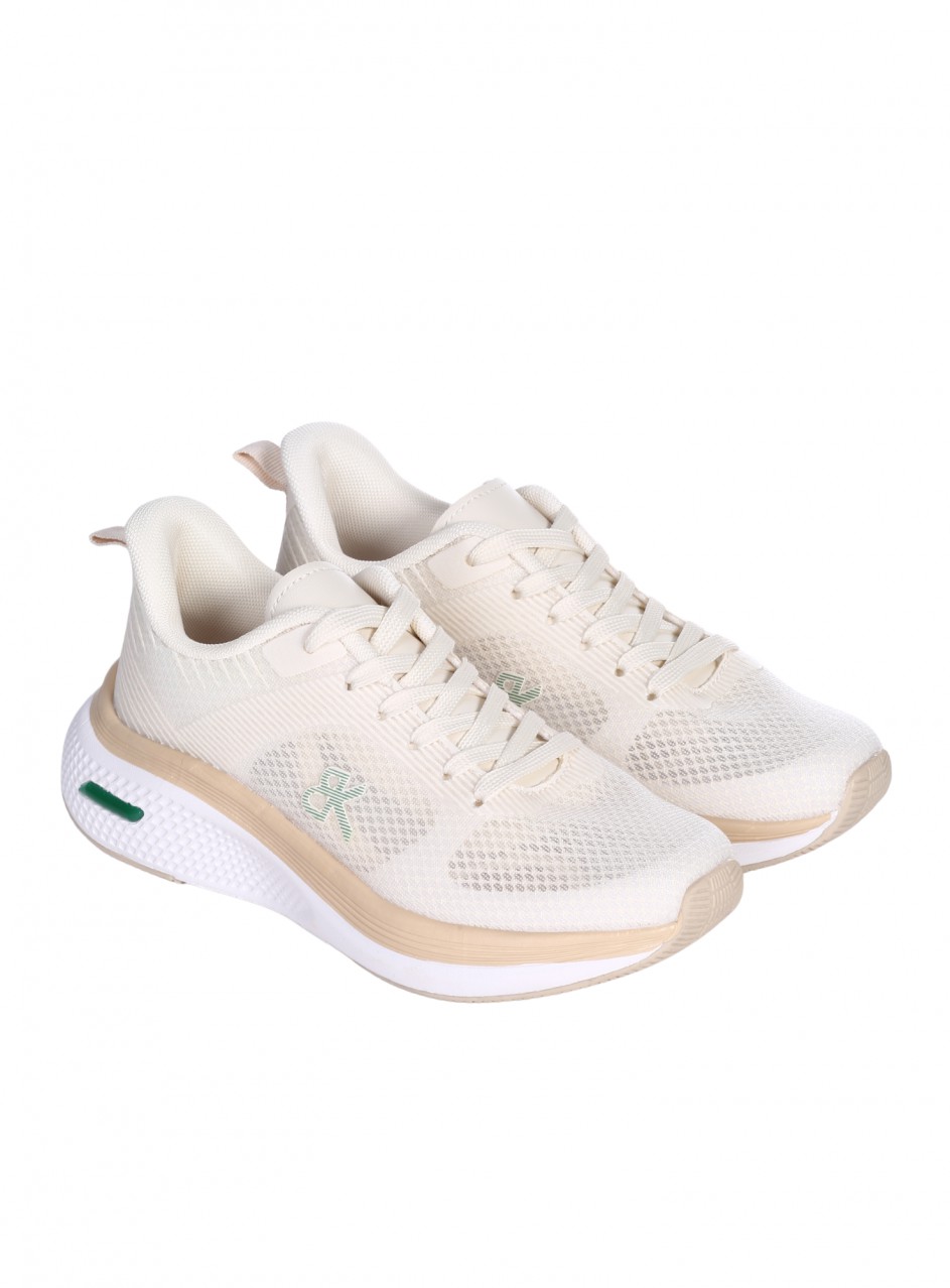 Ежедневни дамски олекотени обувки в бежово 3U-26064 beige