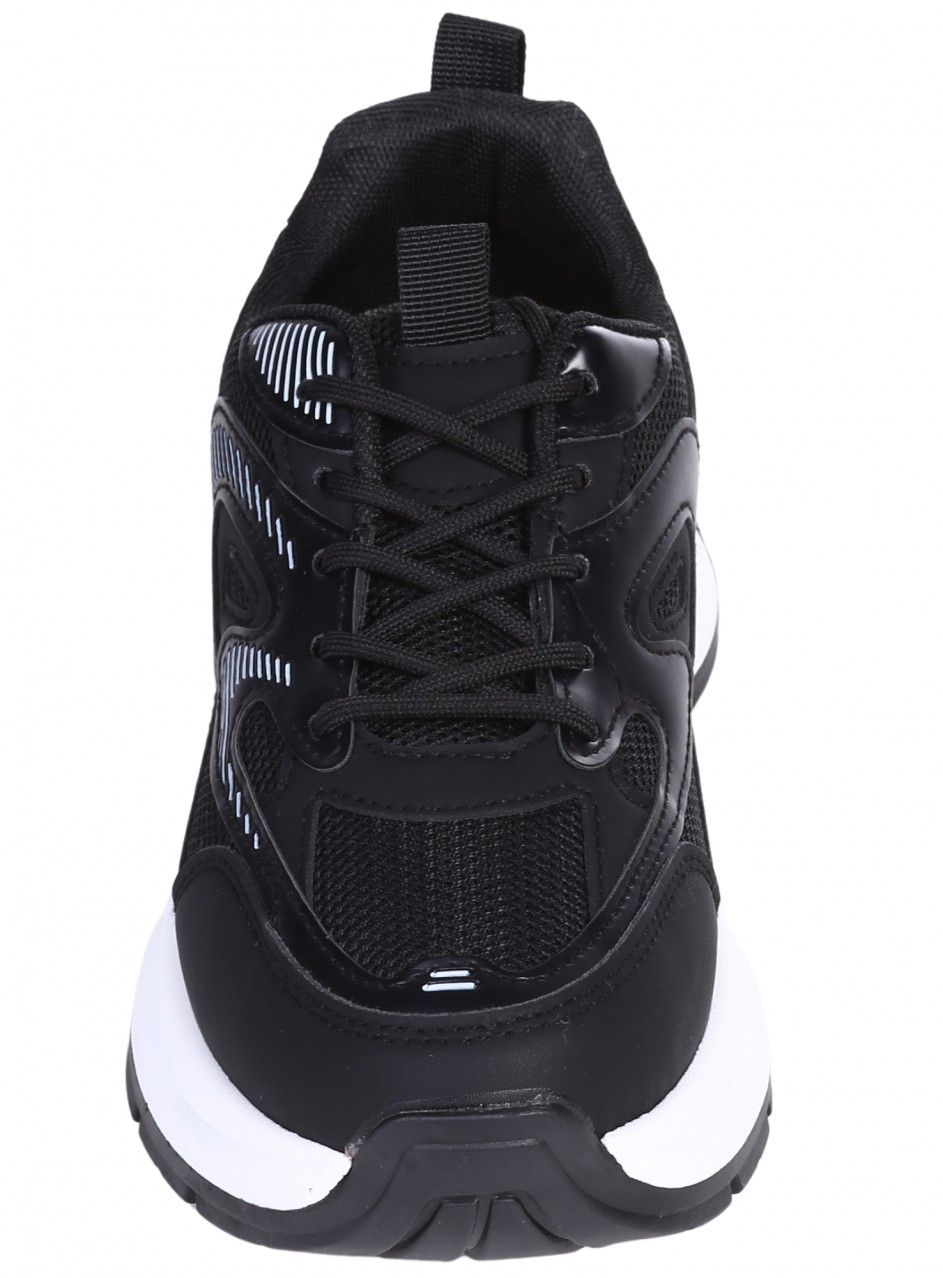 Ежедневни дамски обувки в черен цвят 3U-26066 black