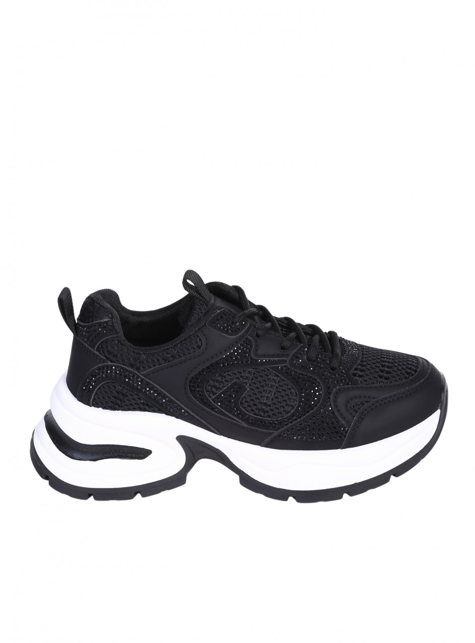 Ежедневни дамски обувки в черно 3U-26067 black