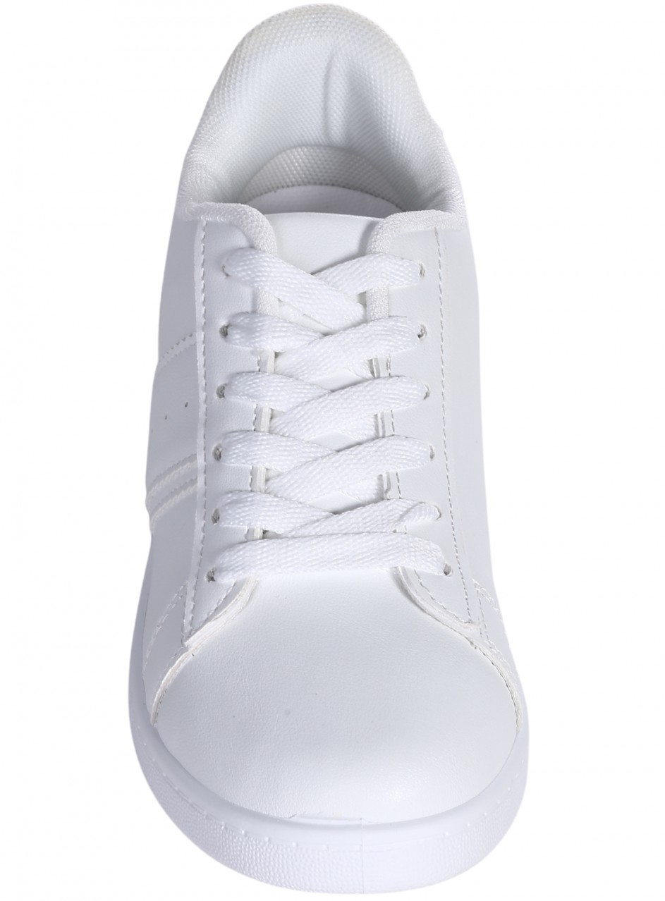 Ежедневни дамски обувки в бяло 3U-26070 all white