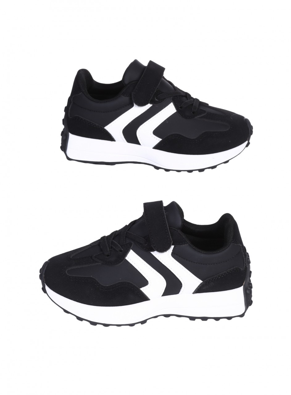 Ежедневни детски обувки в черно 18U-26074 black