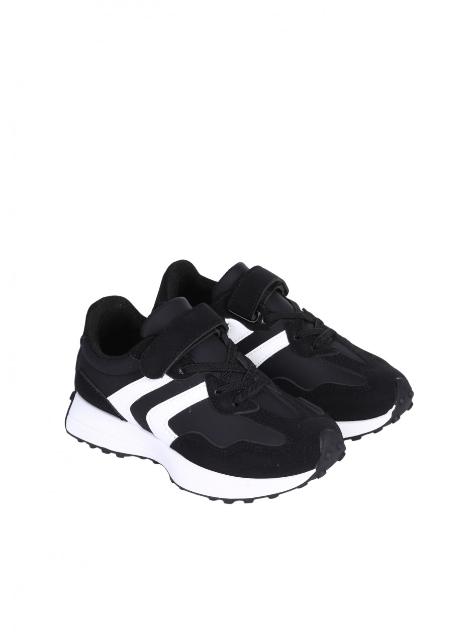 Ежедневни детски обувки в черно 18U-26074 black