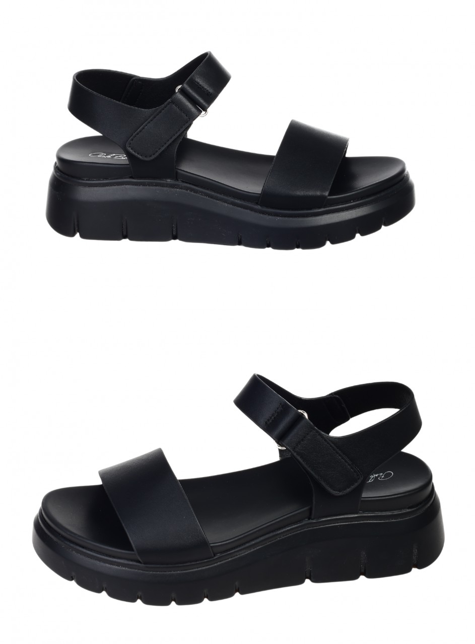 Ежедневни дамски сандали в черно 4H-26092 (25307) black