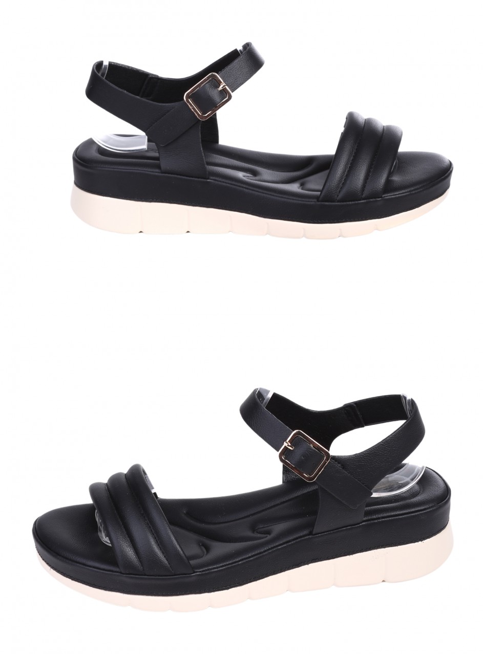 Ежедневни дамски сандали в черно 4H-26093 black