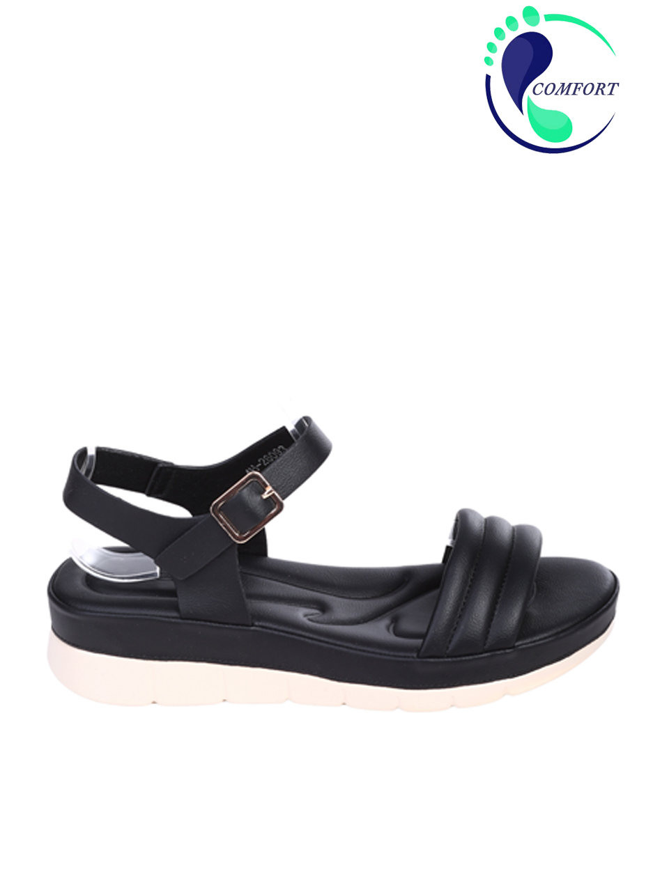 Ежедневни дамски сандали в черно 4H-26093 black