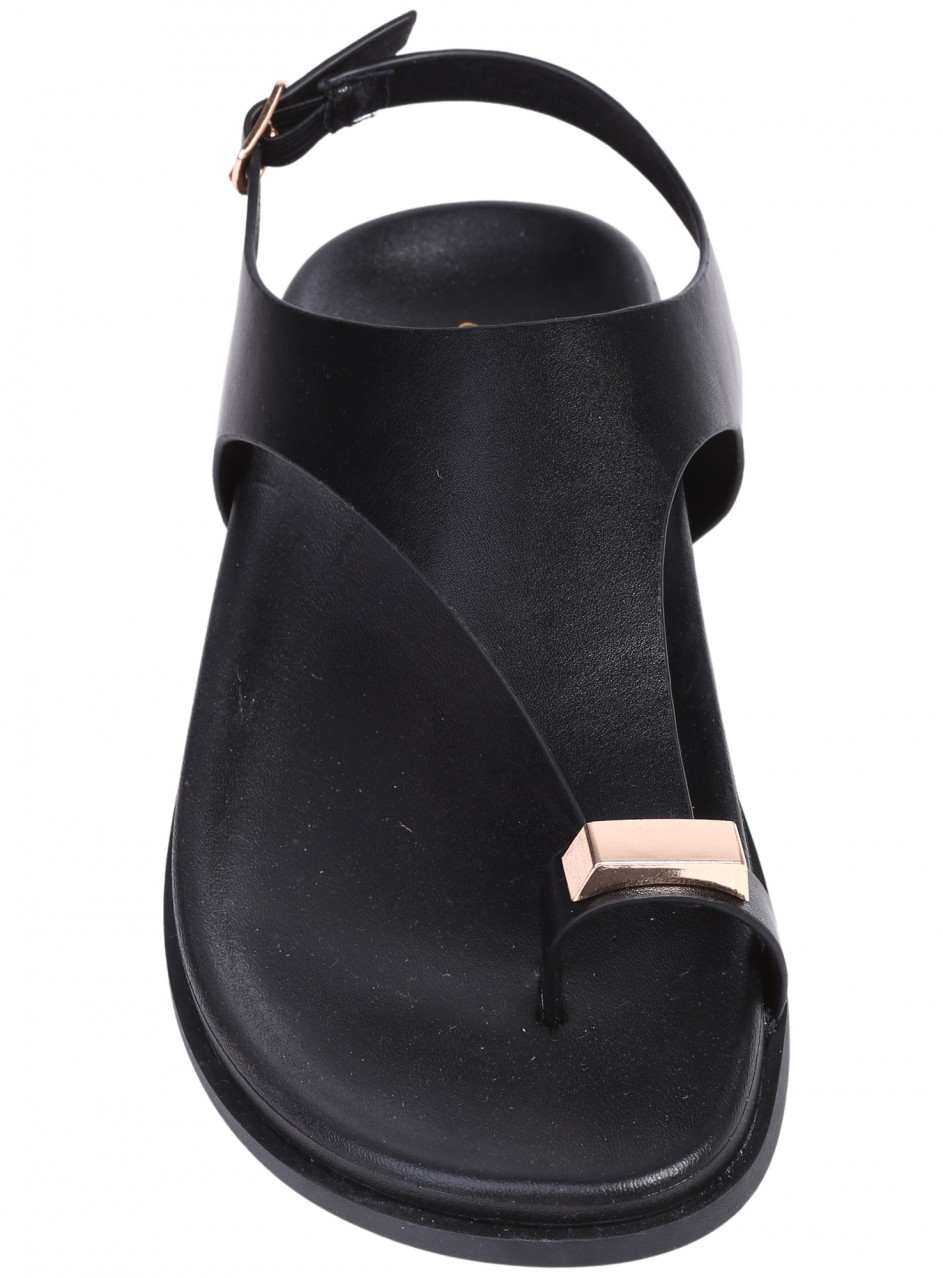 Ежедневни дамски сандали в черен цвят 4H-26116 black