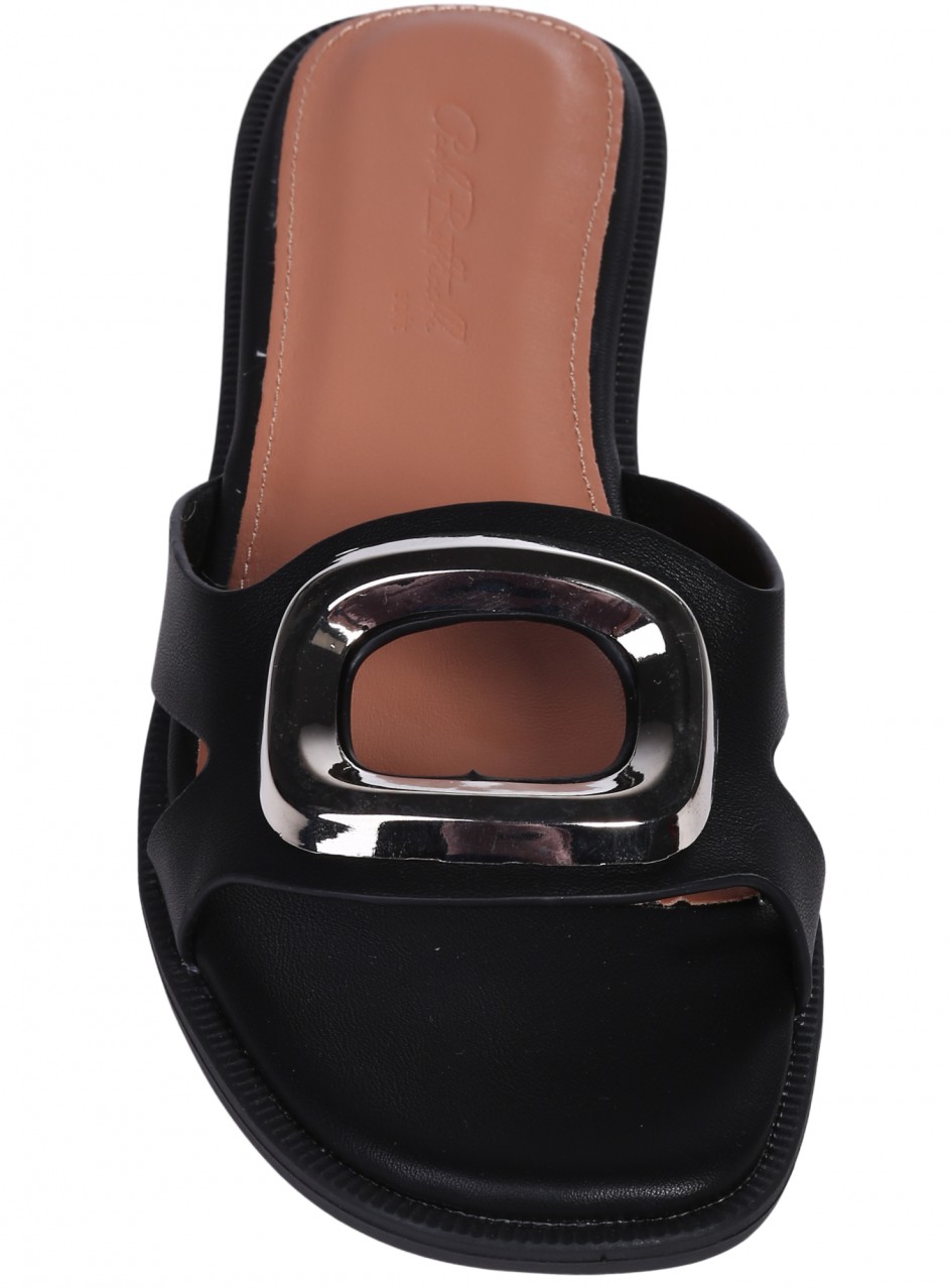 Ежедневни дамски чехли в черно 5H-26105 black