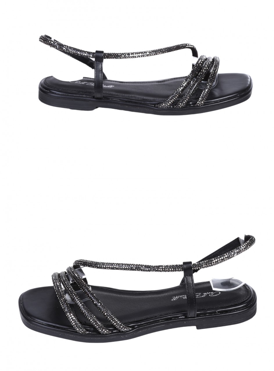 Ежедневни дамски сандали в черно 4M-26050 black