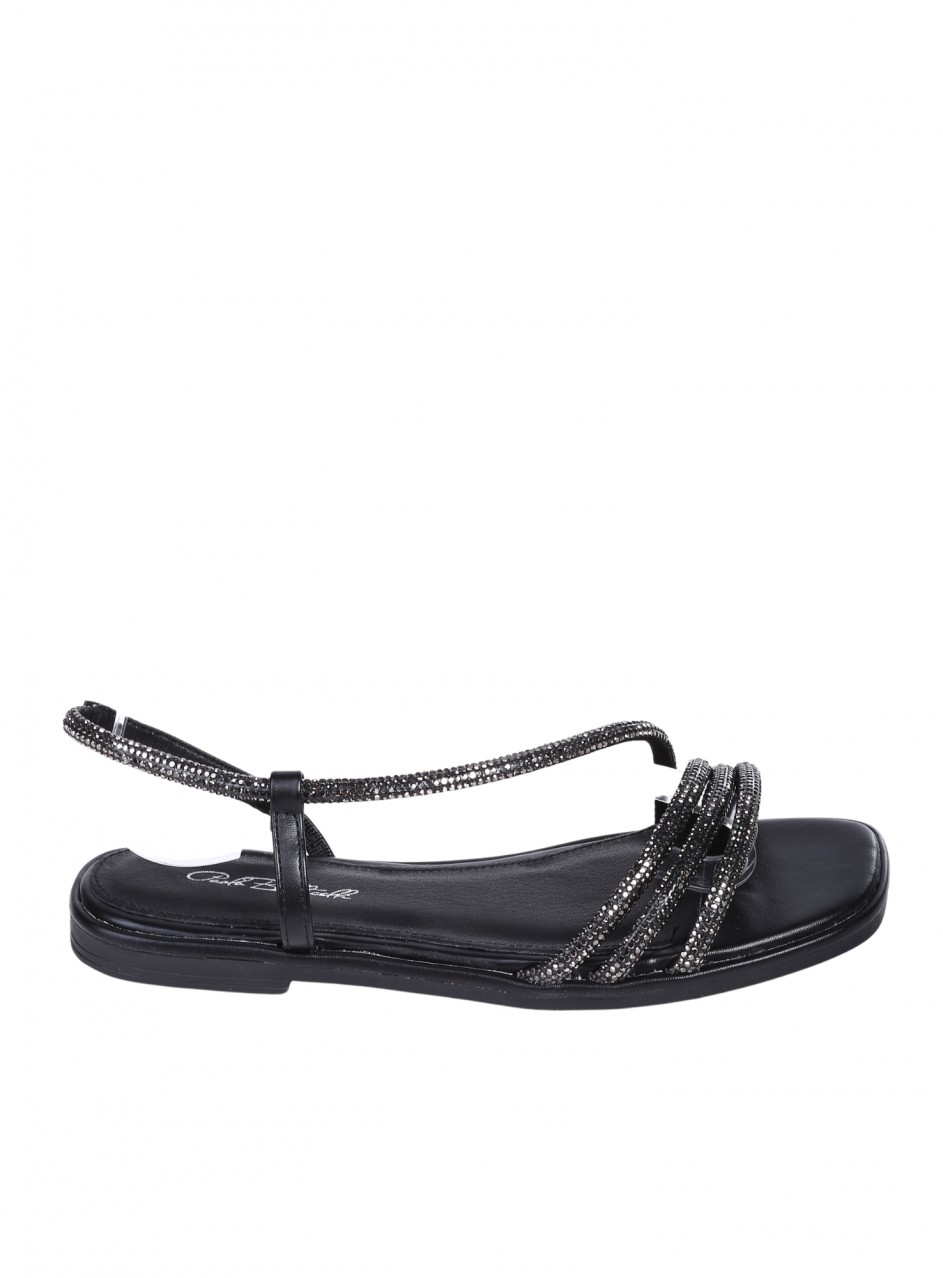 Ежедневни дамски сандали в черно 4M-26050 black