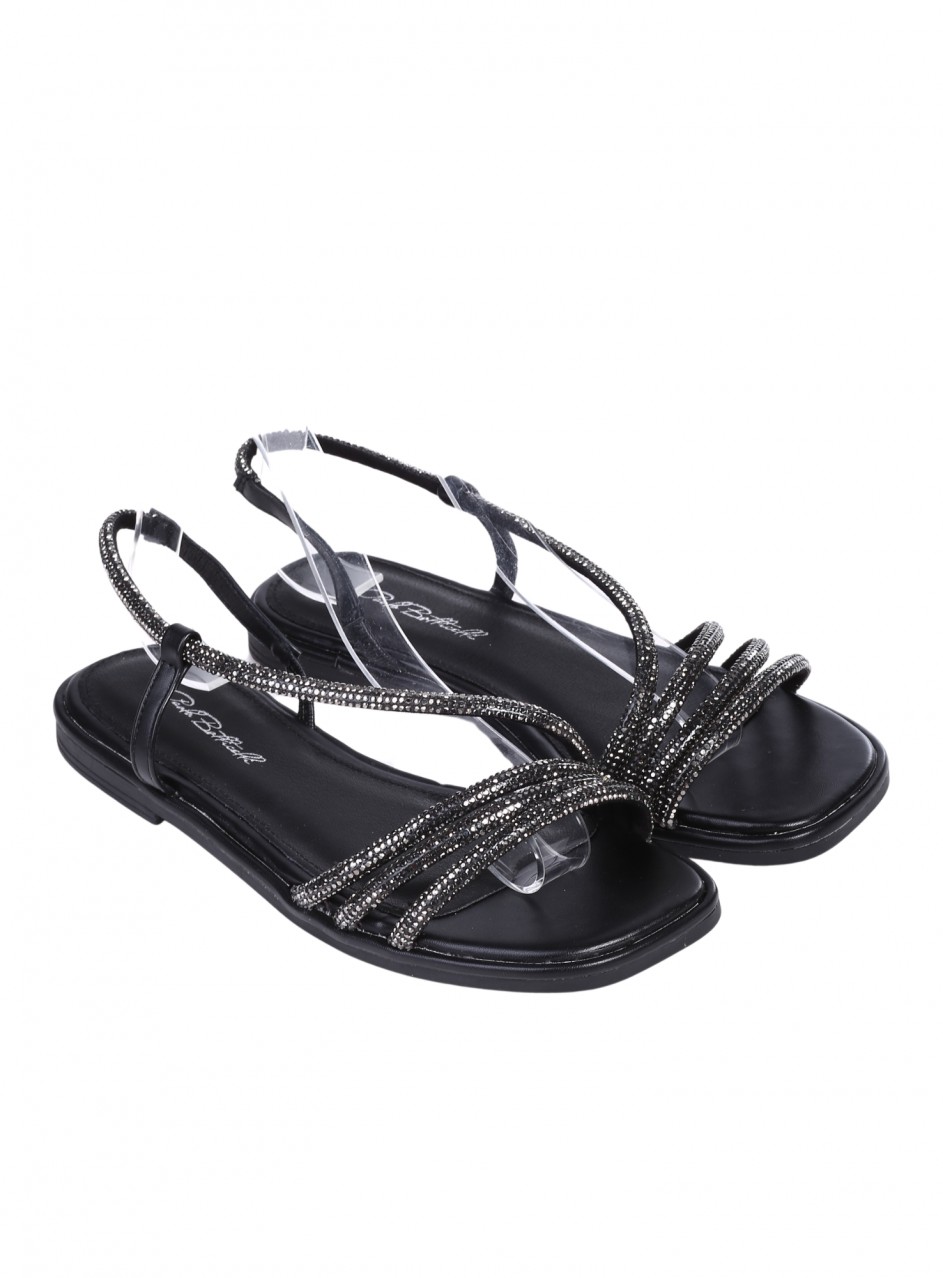 Ежедневни дамски сандали в черно 4M-26050 black