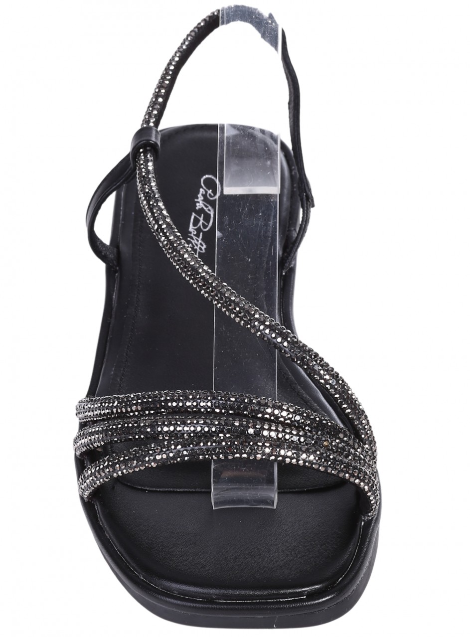 Ежедневни дамски сандали в черно 4M-26050 black