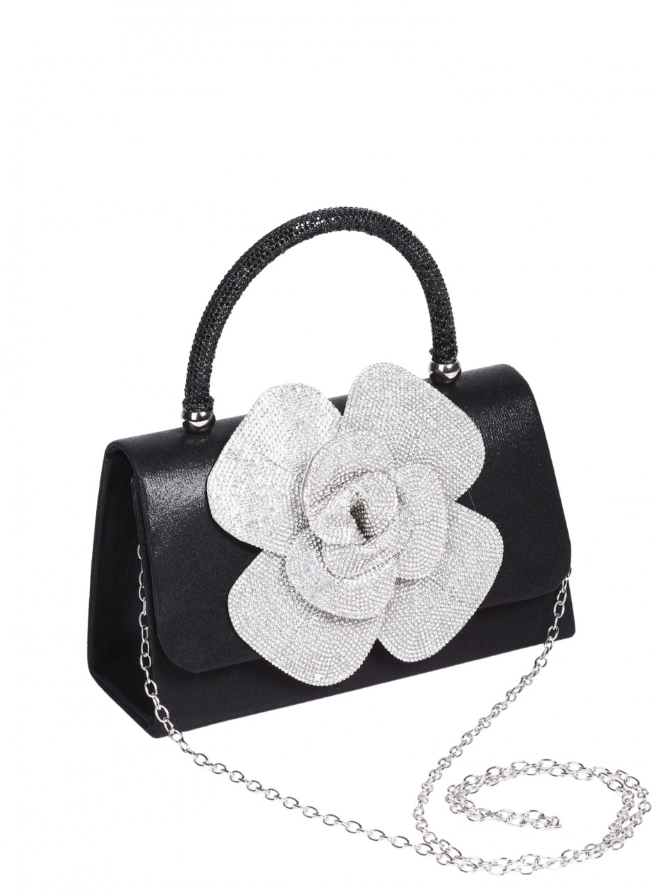 Елегантна дамска чанта, в черно 9AG-26134 black