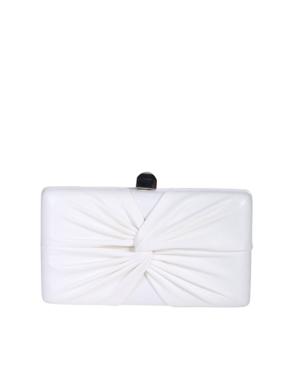 Елегантна дамска чанта, в бяло 9AG-26136 white