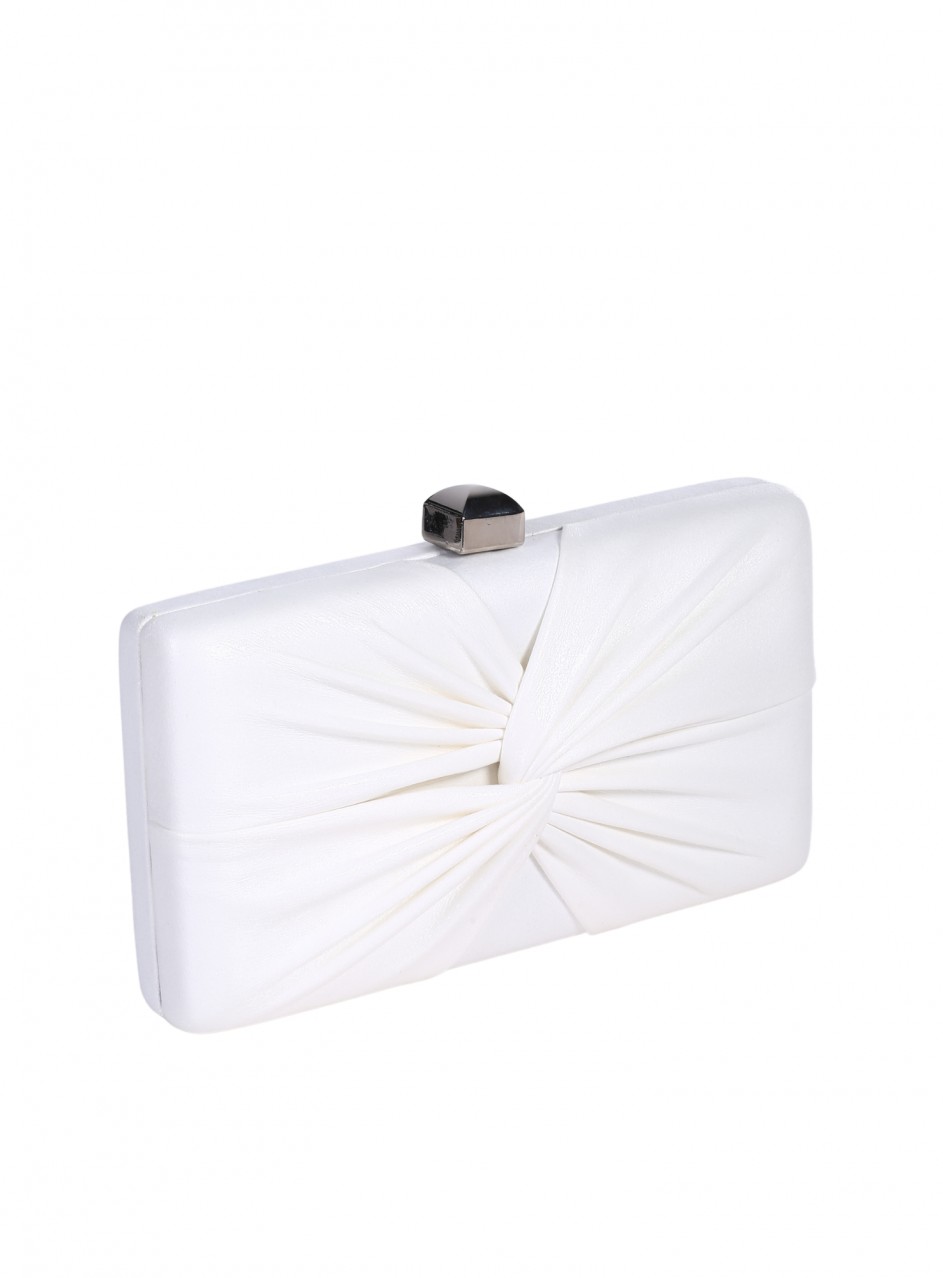 Елегантна дамска чанта, в бяло 9AG-26136 white