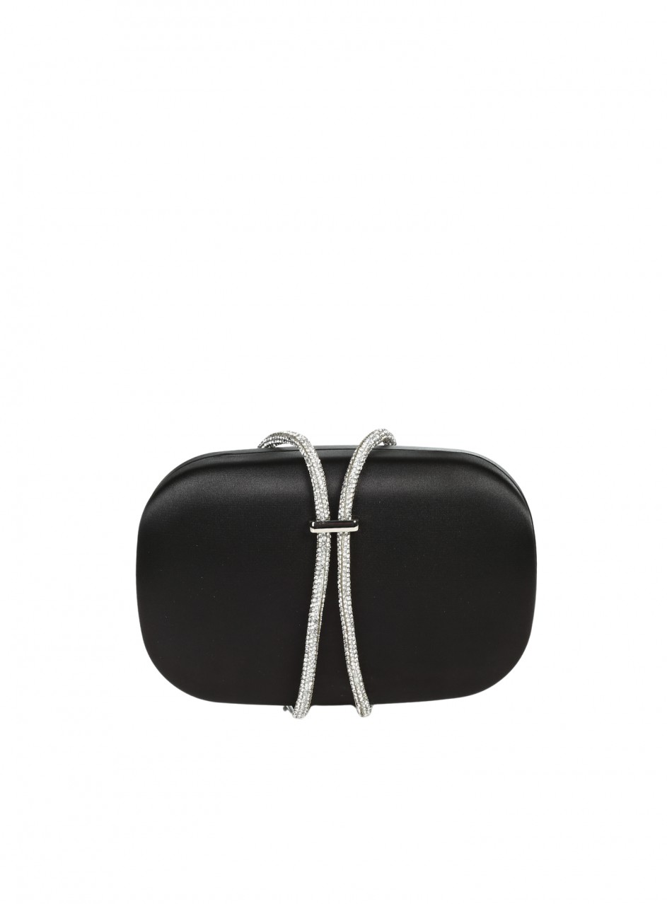 Елегантна дамска чанта,тип клъч, в черно 9AG-26140 black