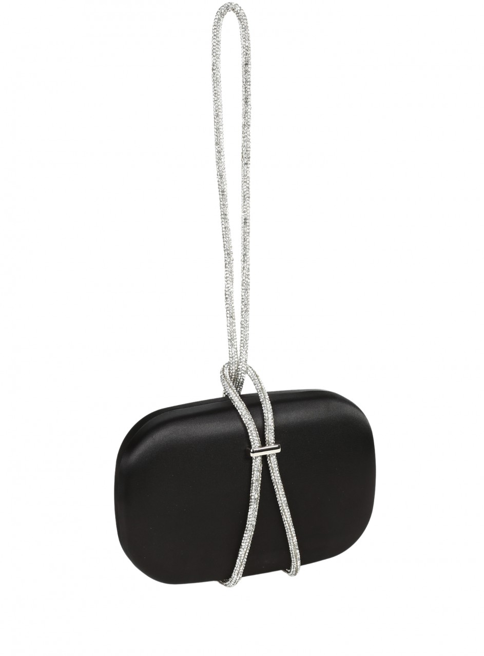 Елегантна дамска чанта,тип клъч, в черно 9AG-26140 black