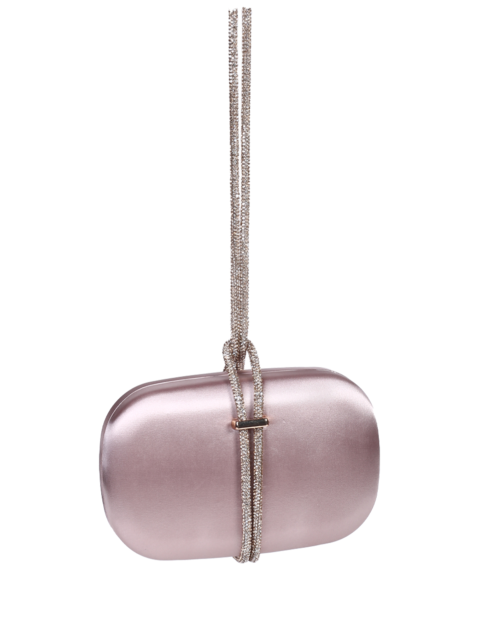 Елегантна дамска чанта,тип клъч, в цвят шампанско 9AG-26140 champagne