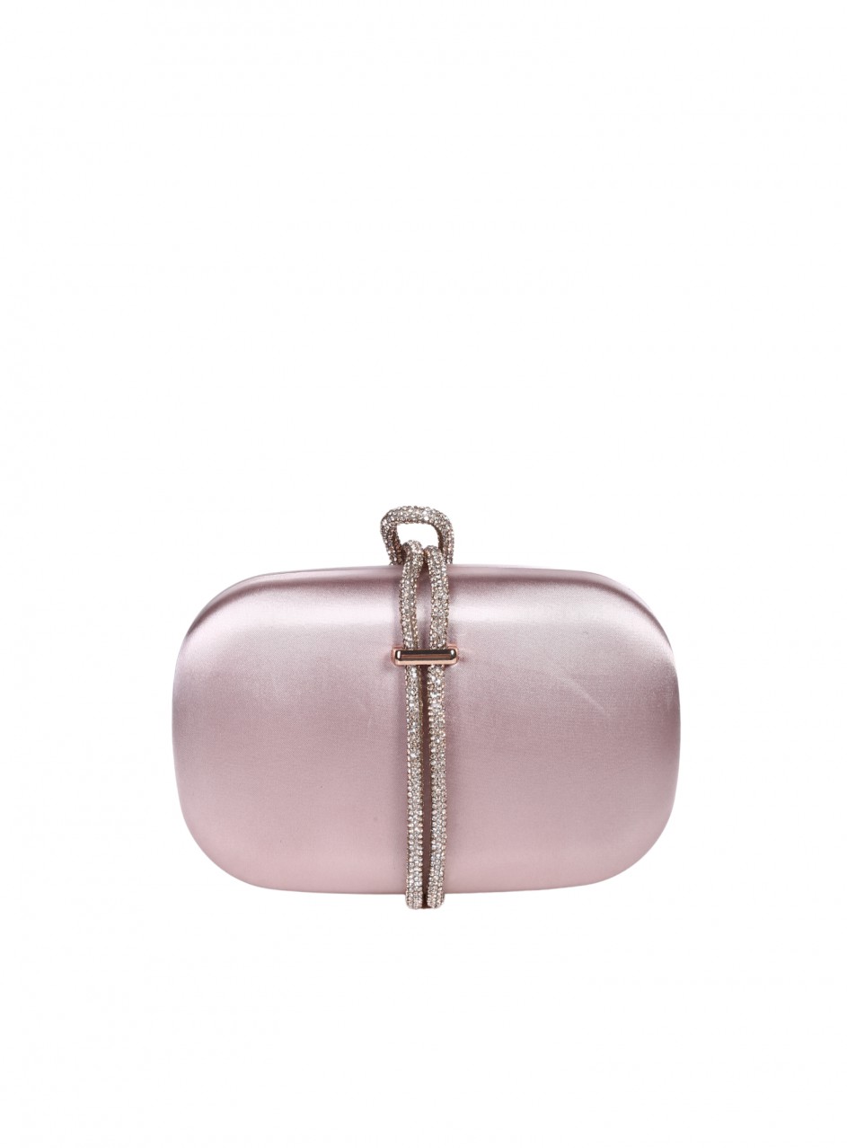 Елегантна дамска чанта, в цвят шампанско 9AG-26140 champagne