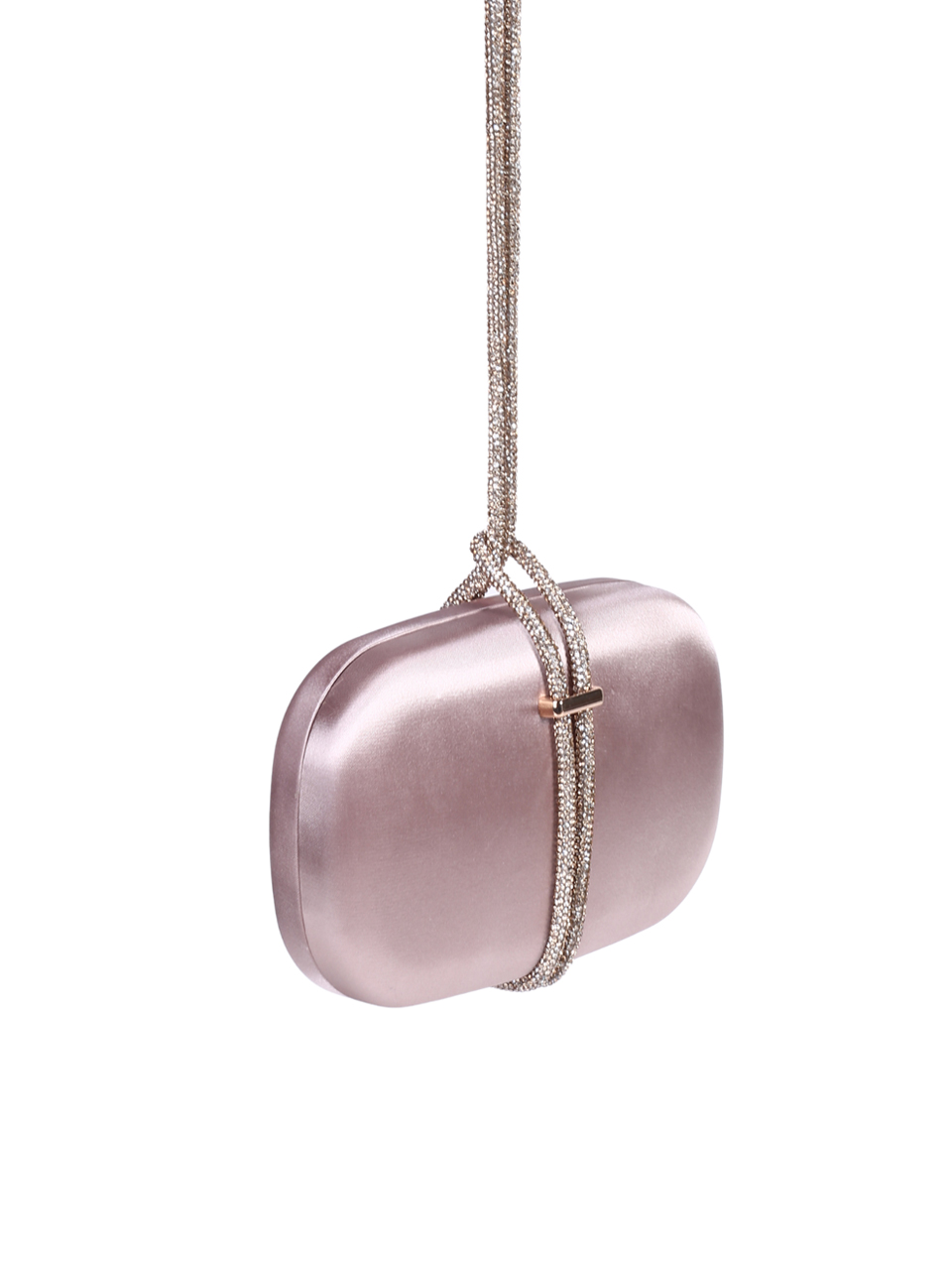 Елегантна дамска чанта, в цвят шампанско 9AG-26140 champagne