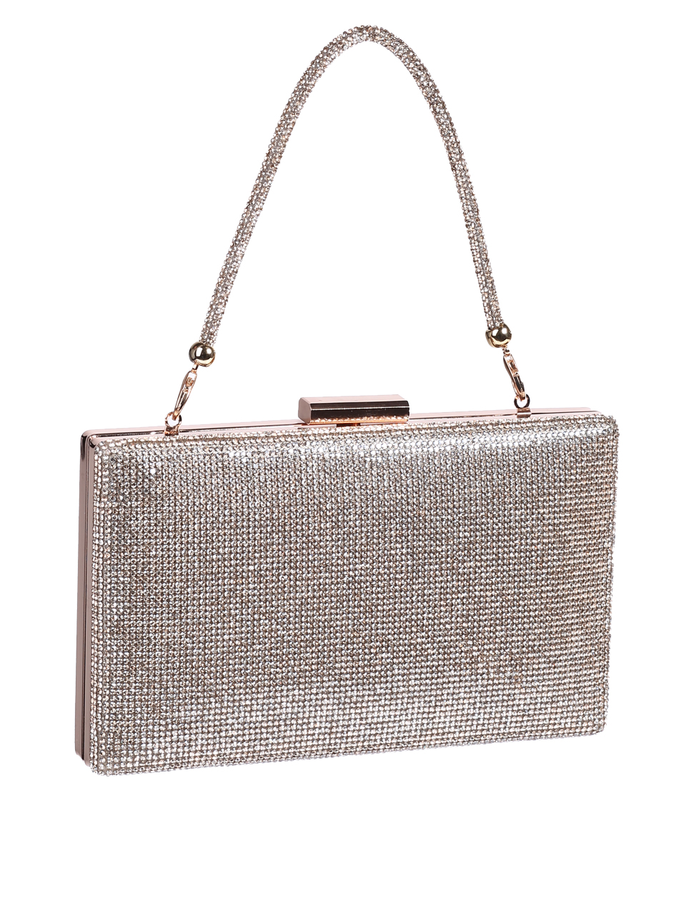 Елегантна дамска чанта, в златисто 9AG-26141 l.gold