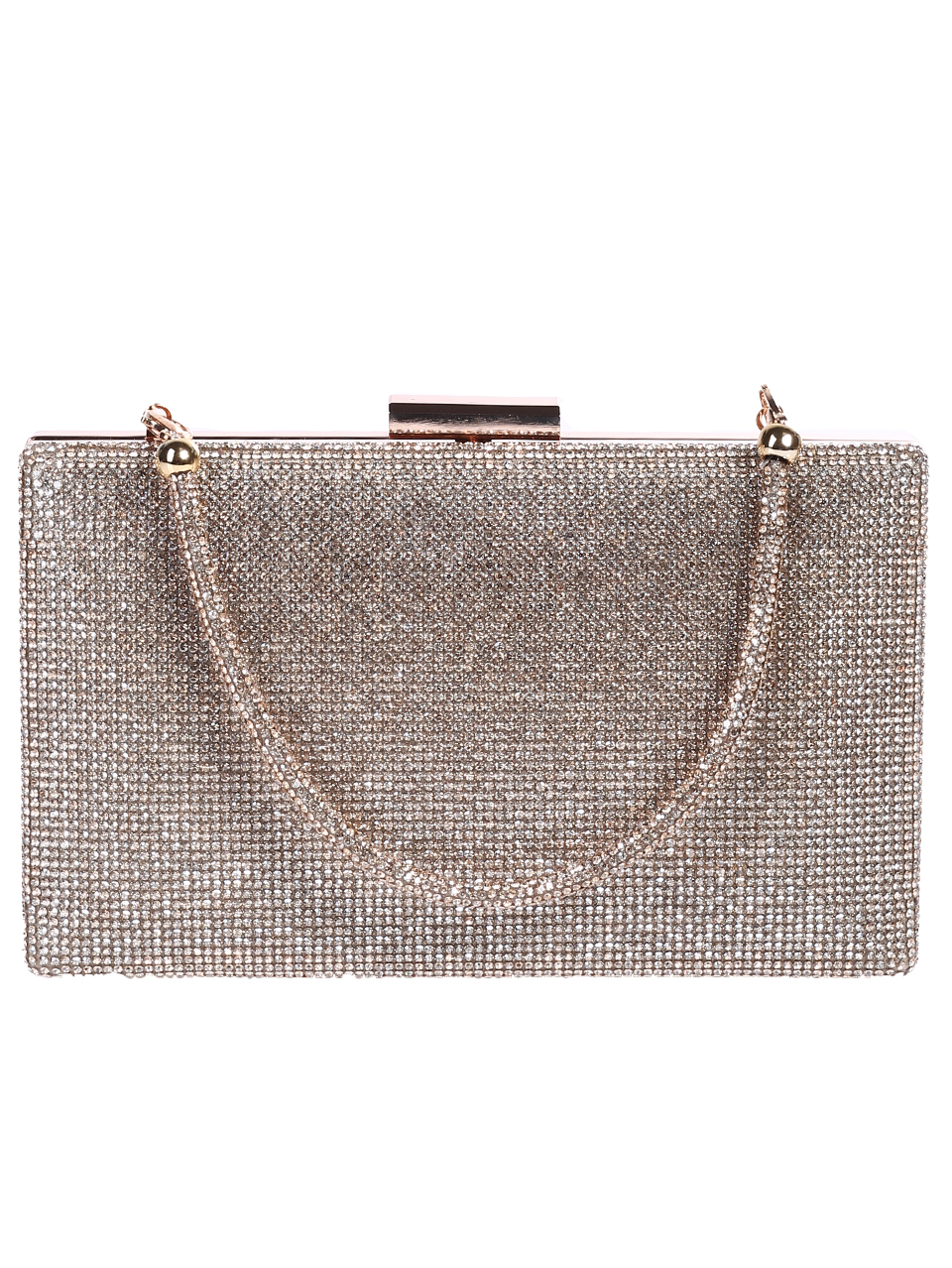 Елегантна дамска чанта, в златисто 9AG-26141 l.gold