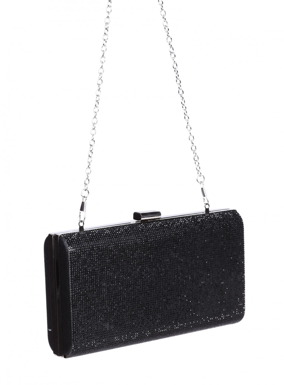 Елегантна дамска чанта, в черно 9AG-26143(25243) black