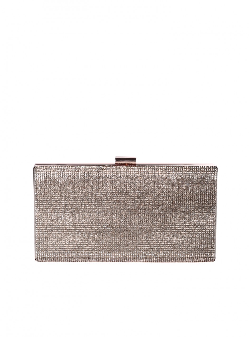 Елегантна дамска чанта, в златисто 9AG-26143 l.gold