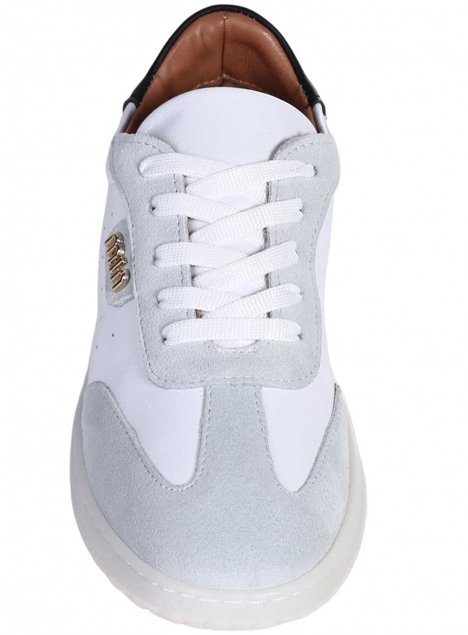 Ежедневни дамски обувки от естествена кожа 3AT-26248 white