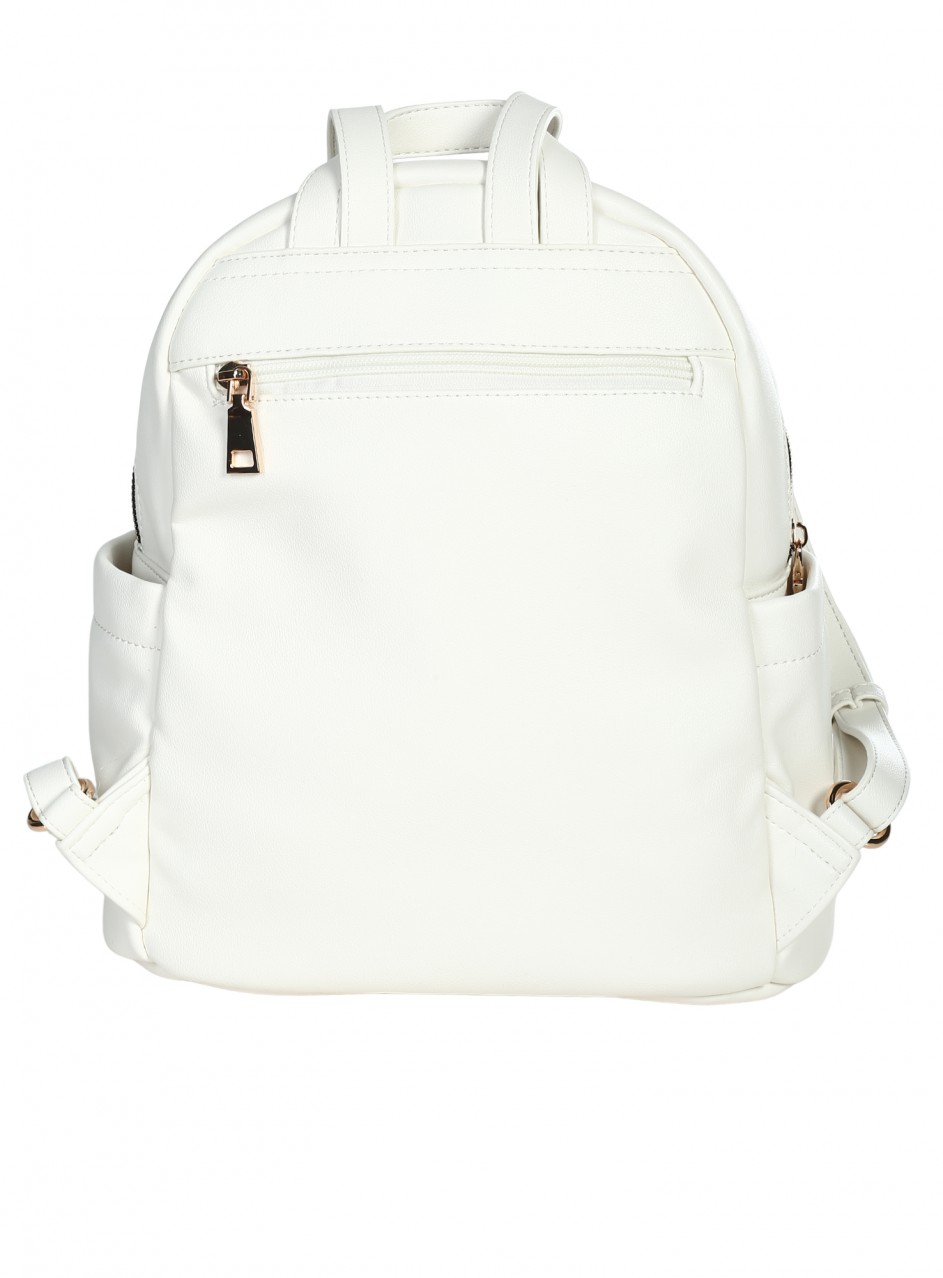 Ежедневна дамска раница в бяло 9Q-26153 white 