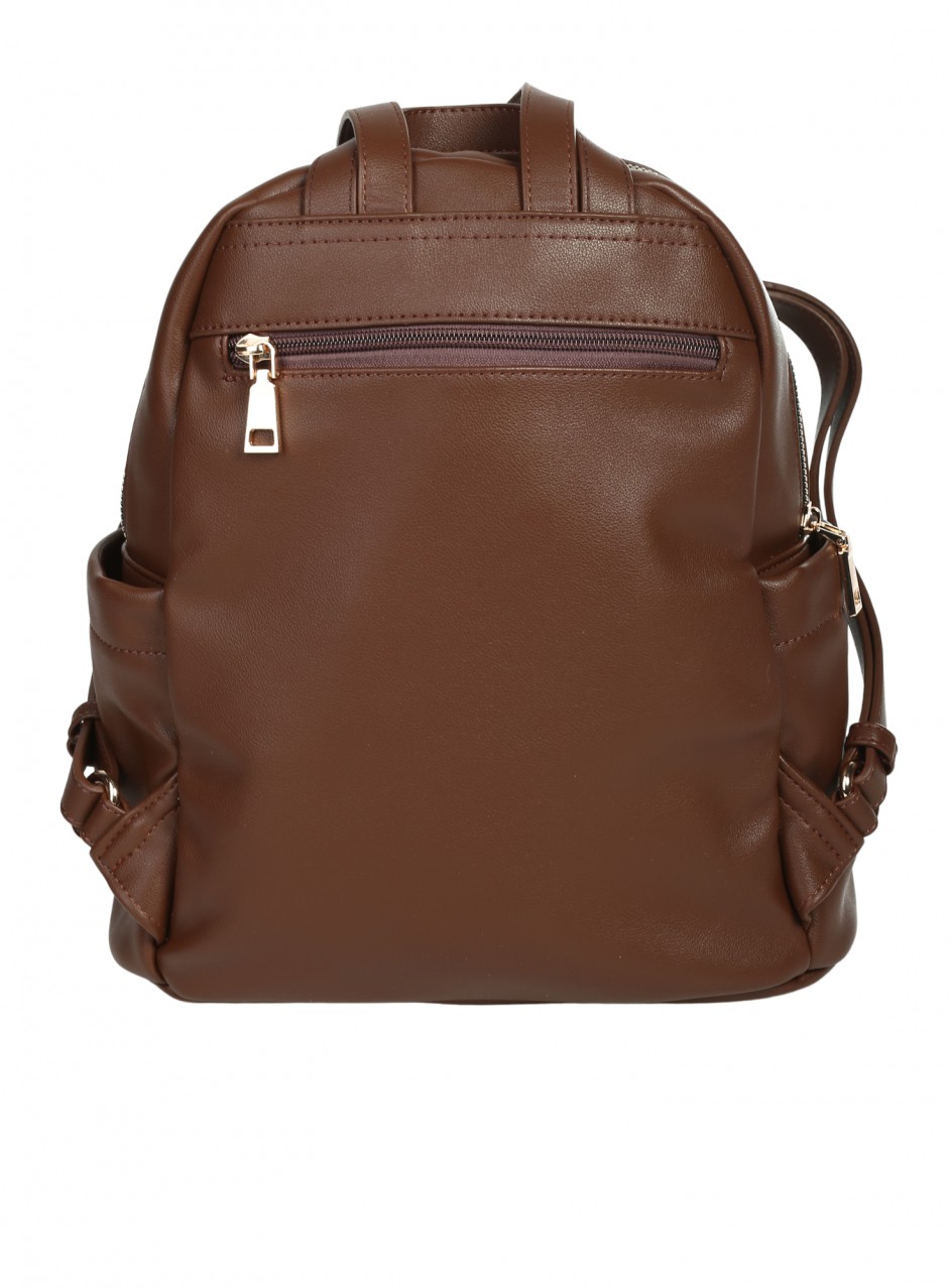 Ежедневна дамска раница в кафяво 9Q-26153 coffee