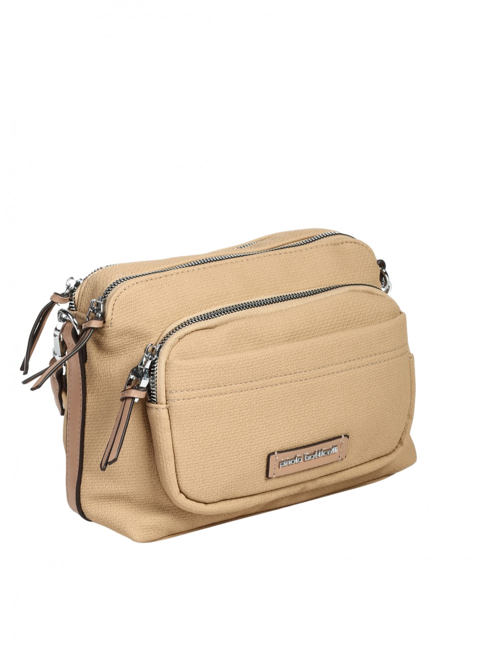 Ежедневна дамска чанта в бежово 9Q-26156 beige