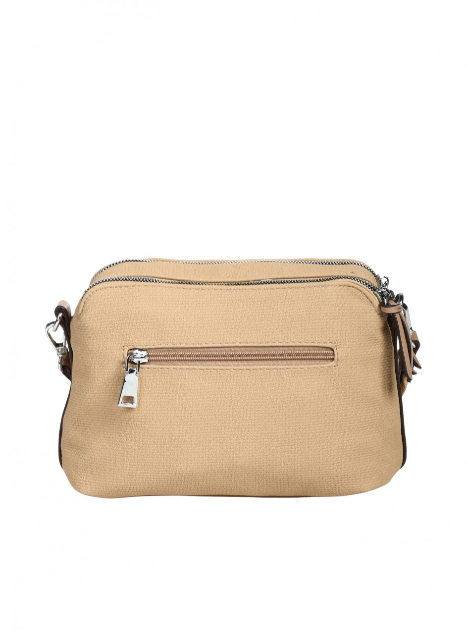 Ежедневна дамска чанта в бежово 9Q-26156 beige