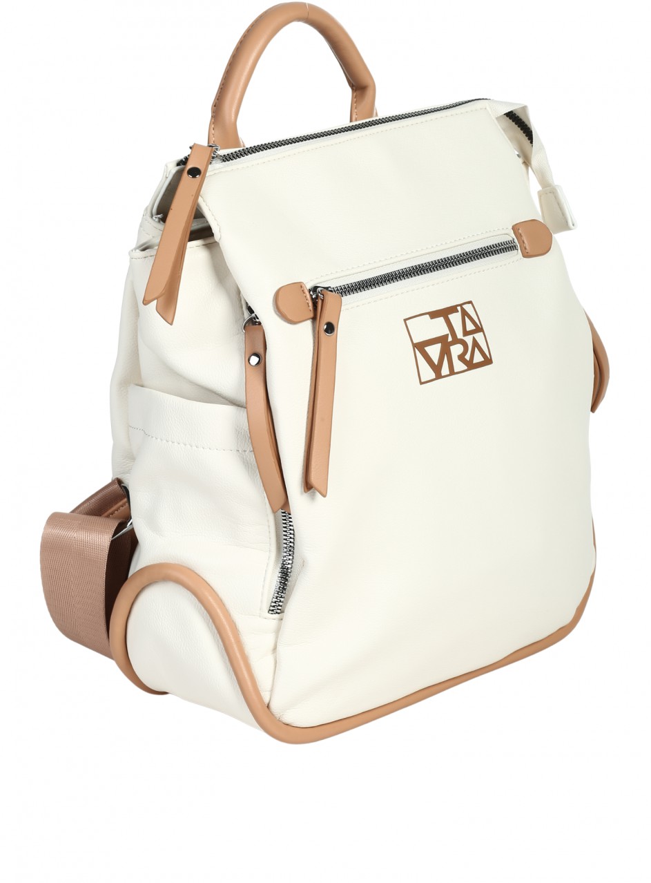 Ежедневна дамска раница в бяло 9Q-26157 white 