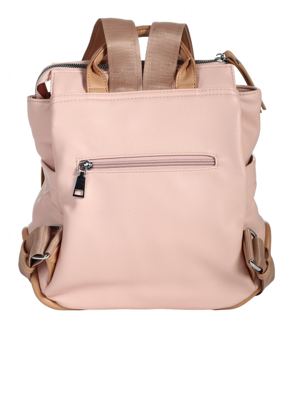 Ежедневна дамска раница в розово 9Q-26157 pink