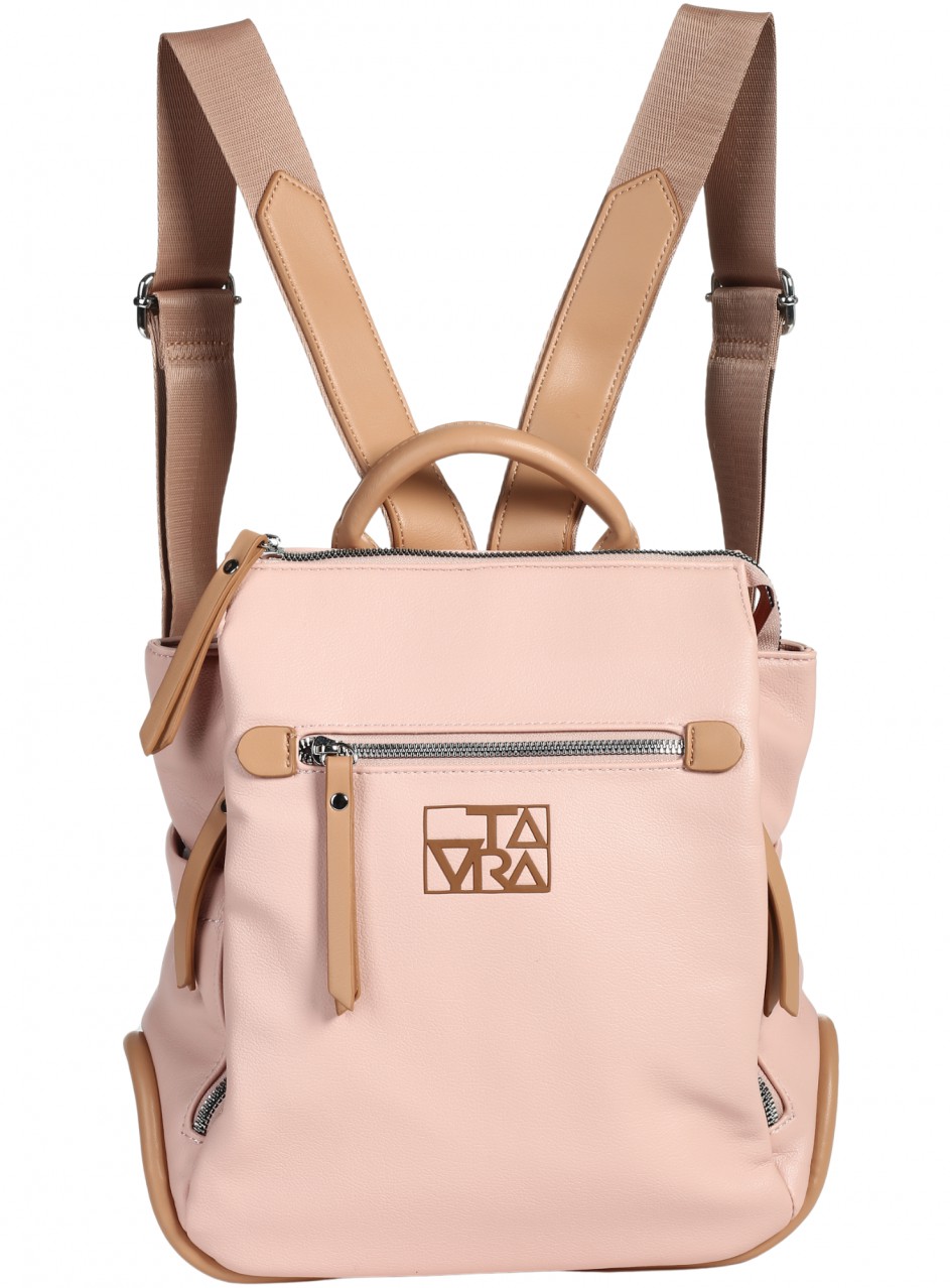 Ежедневна дамска раница в розово 9Q-26157 pink