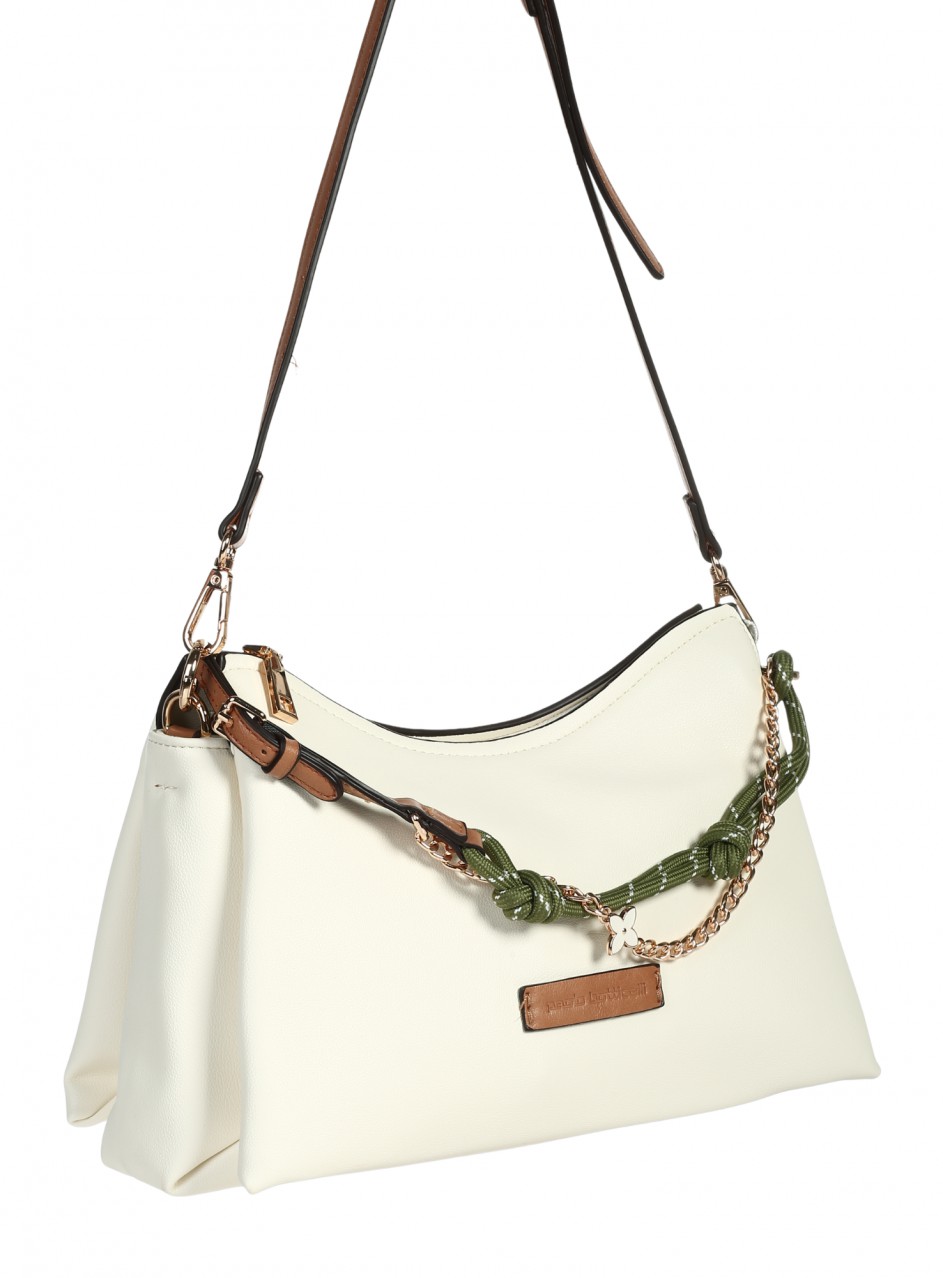 Ежедневна дамска чанта в бяло 9Q-26158 white 